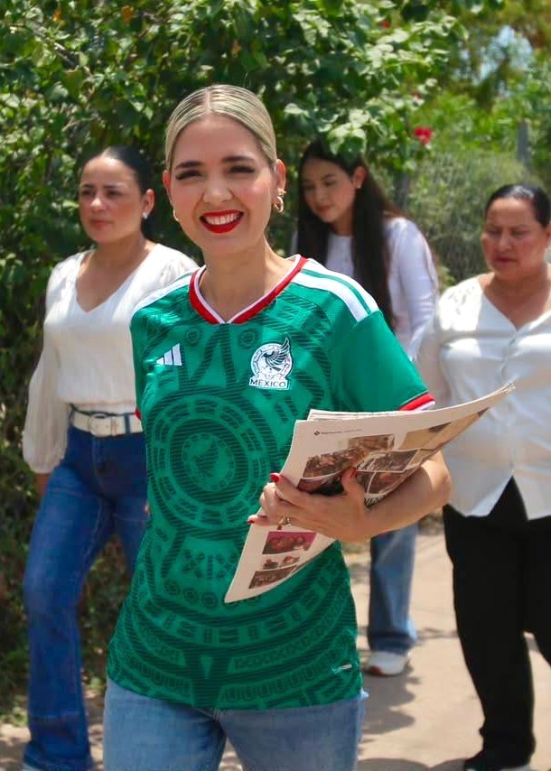 Estrella Palacios Domínguez realiza intenso recorrido por Mocorito y Salvador Alvarado 2026 1