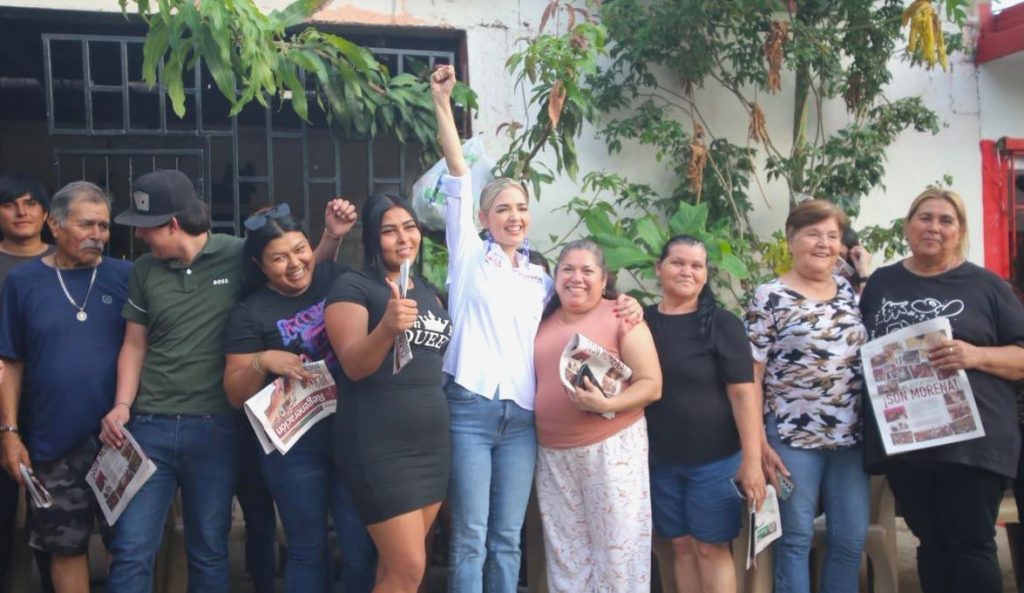 Estrella Palacios culmina intensa jornada de recorridos en las colonias Nakayama y 5 de Febrero de Culiacán Estrella Palacios culmina intensa jornada de recorridos en las colonias Nakayama y 5 de Febrero de Culiacán 2026