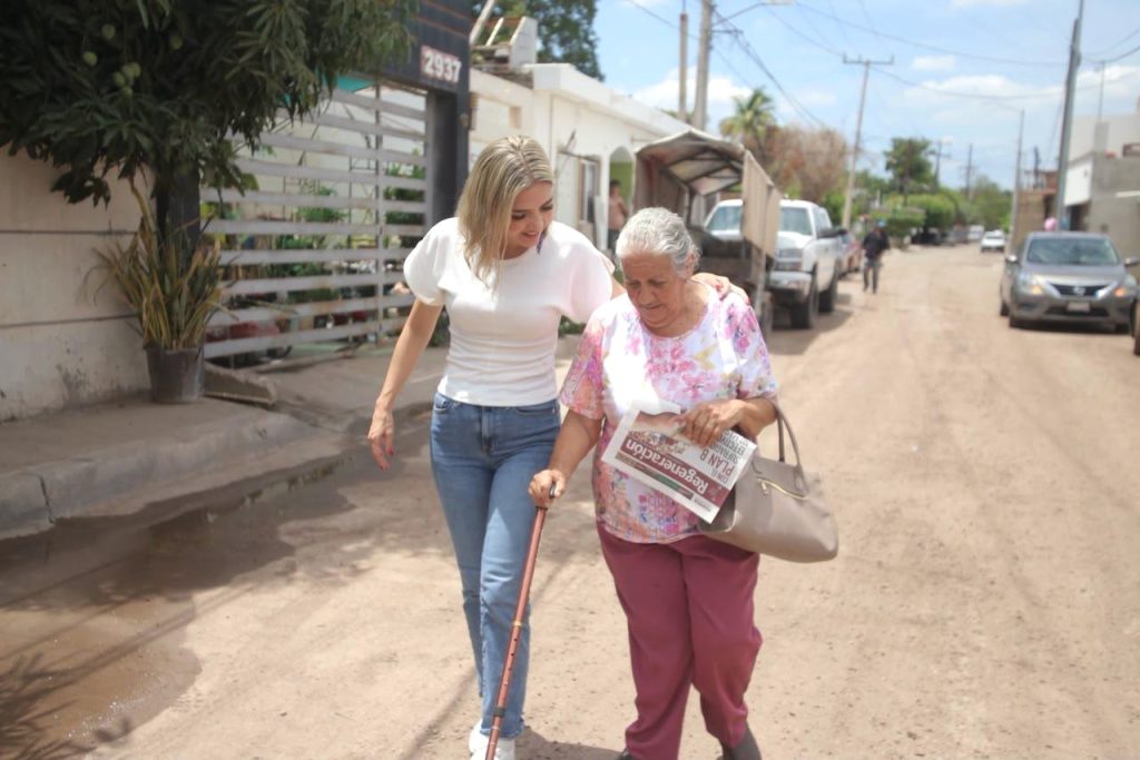 Estrella Palacios culmina intensa jornada de recorridos en las colonias Nakayama y 5 de Febrero de Culiacán 2026 2