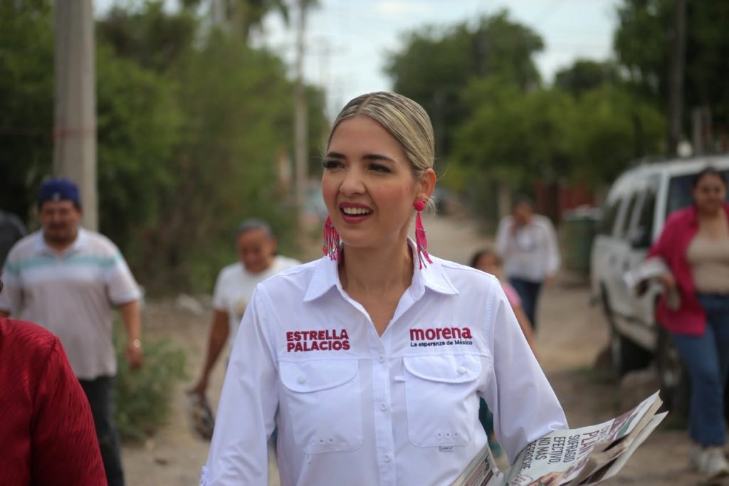 ”La fuerza de la Transformación está en el pueblo” Estrella Palacios 2026 Choix El Fiuerte 2