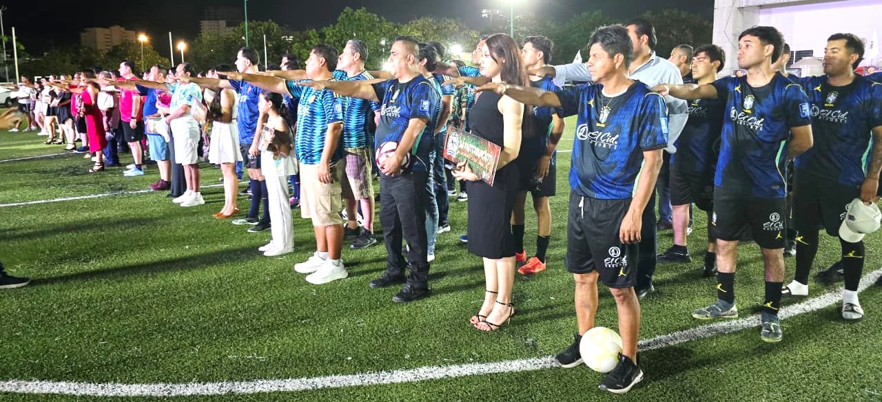¡Con sabor mundialista! Inauguran Torneo Intramuros El Cid con fiesta en las gradas, madrinas y 144 jugadores en la cancha 2026 2