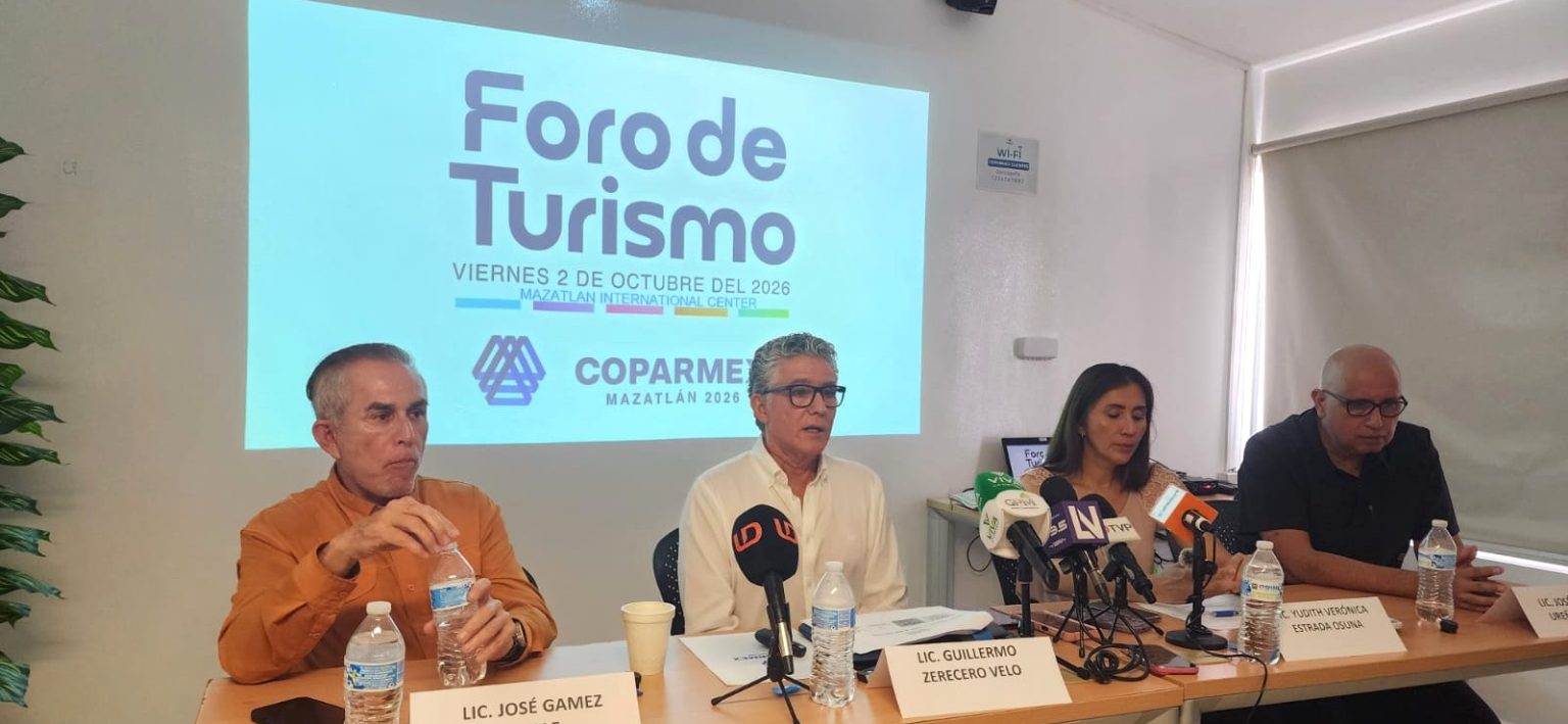 COPARMEX Mazatlán Anuncia el Foro de Turismo “La Gestión Turística Frente al Espejo” 2026