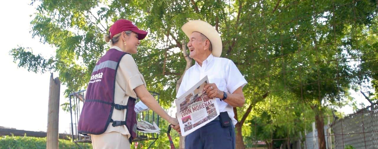 Con cercanía y rostro de mujer, Estrella Palacios recorre Sinaloa en defensa de la Transformación 2026 2