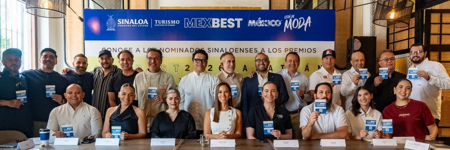 Empresarios sinaloenses celebran 27 nominaciones en los prestigiosos Premios MexBest 2026