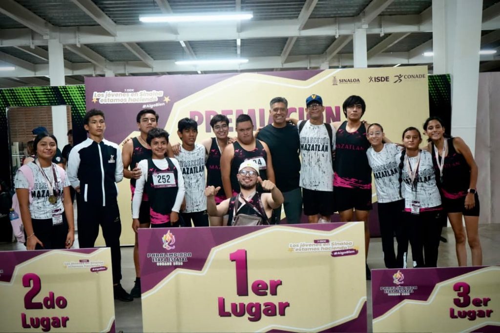 Mazatlán domina la primera jornada y va por el pentacampeonato en la etapa estatal de la Paralimpiada Nacional Conade 2026
