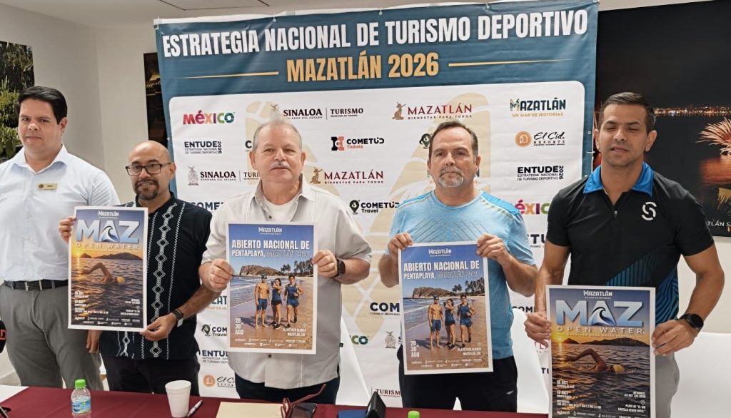 Mazatlán será la sede del “Festival Pentaplaya” y del “MAZ Open Waters Festival 2026”