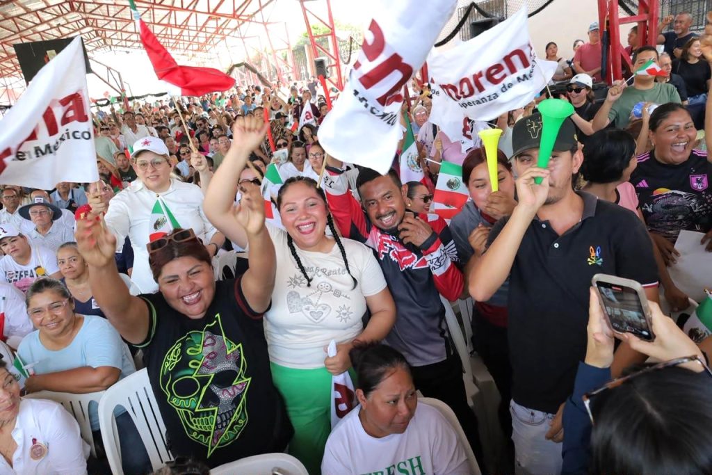 ”Vamos a jalar parejo para defender y consolidar la Transformación en Sinaloa” Estrella Palacios Domínguez Mazatlán Agosto 15 de 2026 3