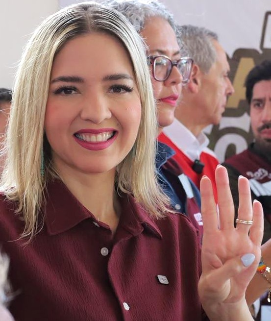 ”Vamos a jalar parejo para defender y consolidar la Transformación en Sinaloa” Estrella Palacios Domínguez Mazatlán Agosto 15 de 2026