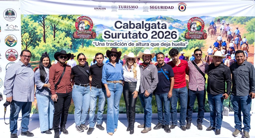Con la participación de más de 1,500 jinetes, se realiza la edición 20 de la tradicional Cabalgata de Surutato 2026 1
