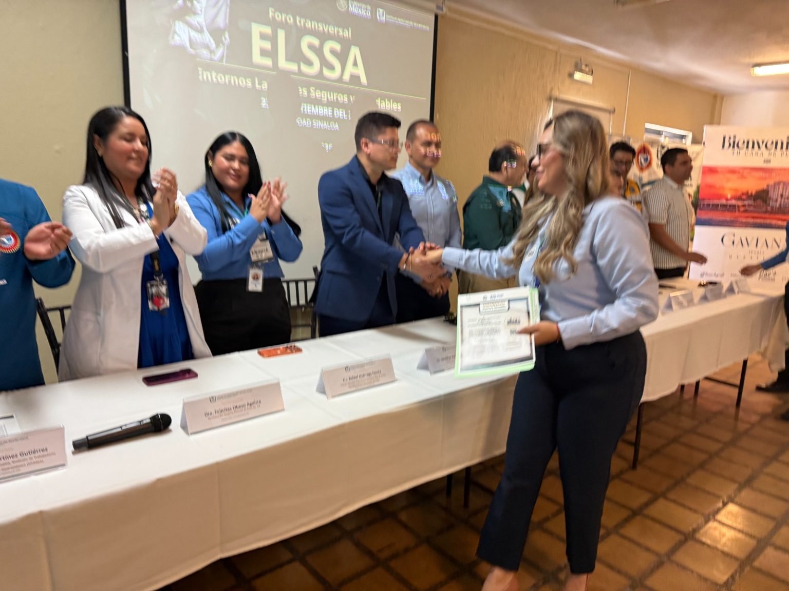 JUMAPAM participa en Foro Transversal del Programa ELSSA y, por cuarto año consecutivo, recibe Distintivo del IMSS