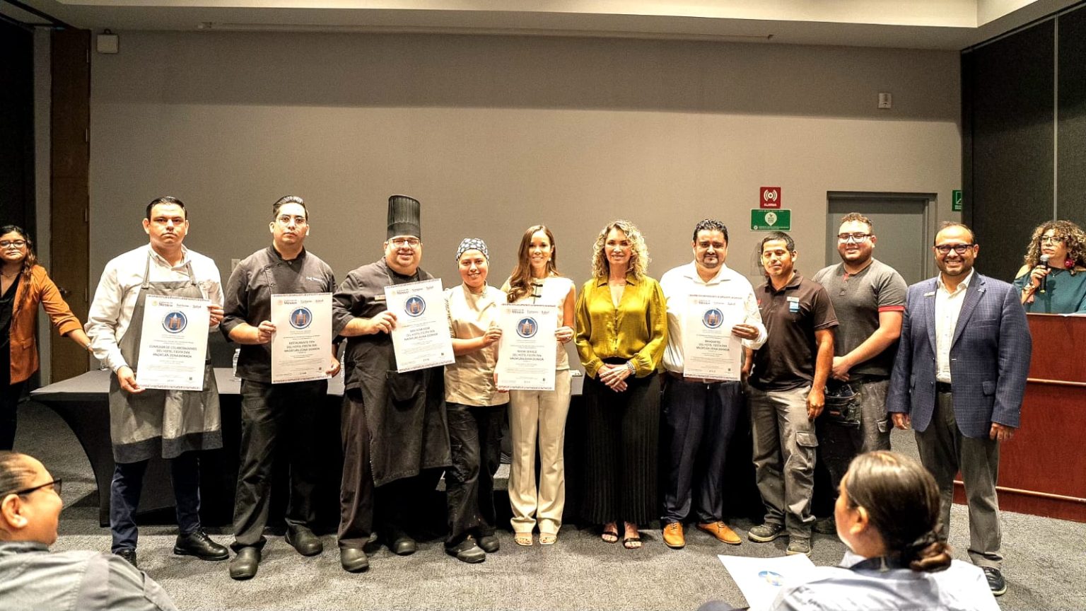 Refuerza Sinaloa la calidad turística con la entrega de 12 Distintivos H a hoteles en Mazatlán