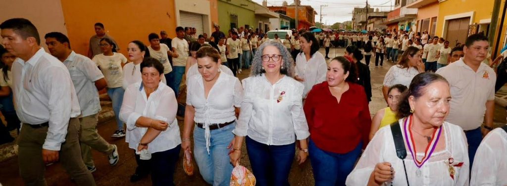 Asiste gobernadora Graciela Domínguez a fiestas patronales de Rosario 2026 1