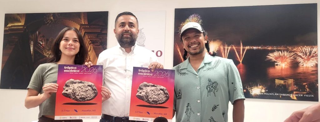 Presentan la segunda edición del Festival “Trópico Escénico” 2026 en Mazatlán Presentan en Mazatlán la segunda edición del Festival Trópico Escénico 2026 2